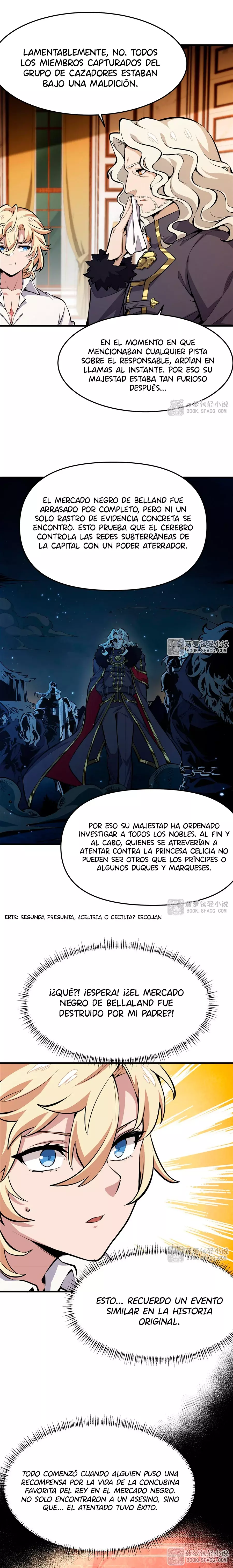 El villano rubio de la novela de la protagonista femenina quiere ser feliz capítulo 12 página 13