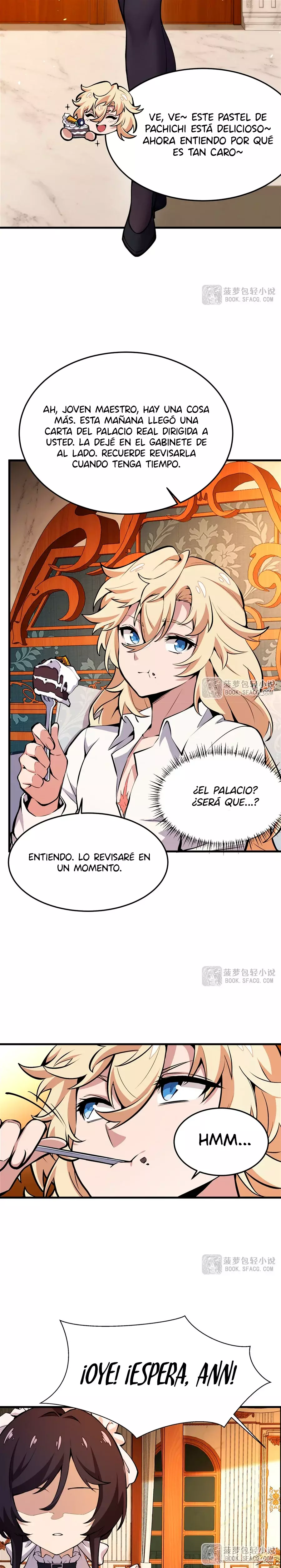 El villano rubio de la novela de la protagonista femenina quiere ser feliz capítulo 12 página 3
