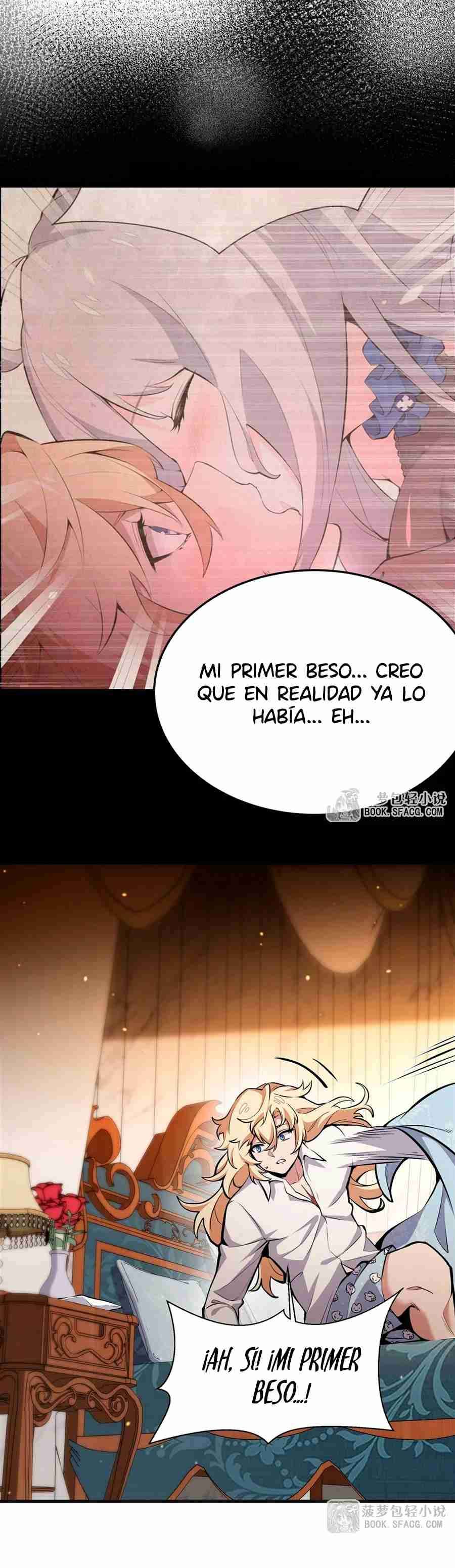 El villano rubio de la novela de la protagonista femenina quiere ser feliz capítulo 12 página 13
