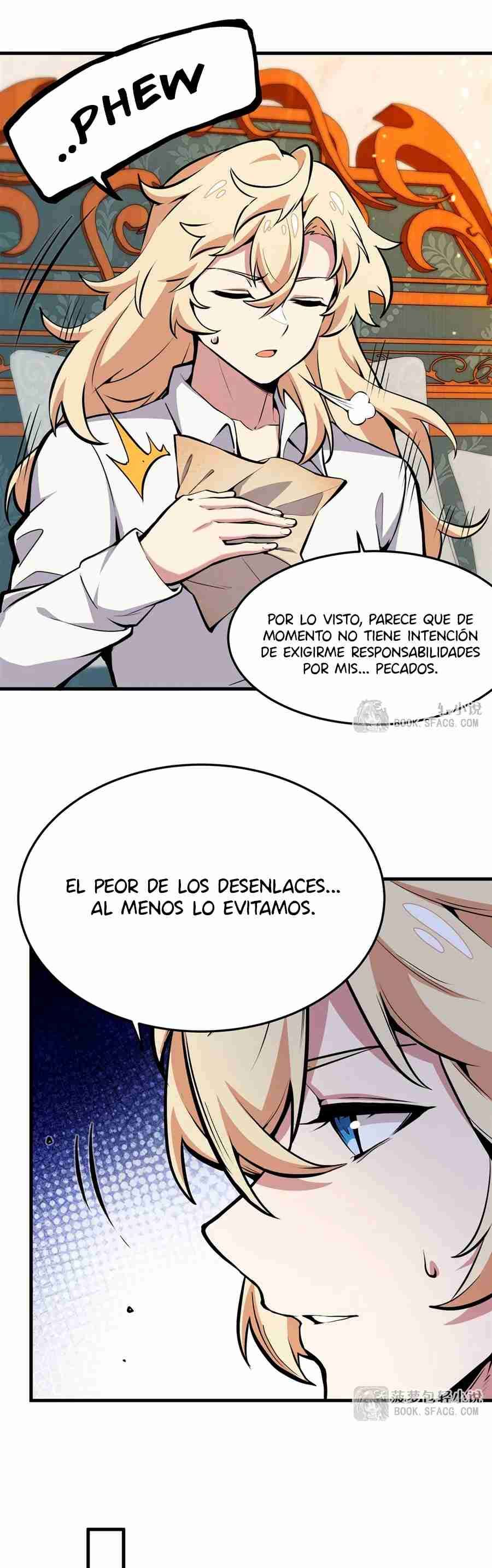 El villano rubio de la novela de la protagonista femenina quiere ser feliz capítulo 12 página 15