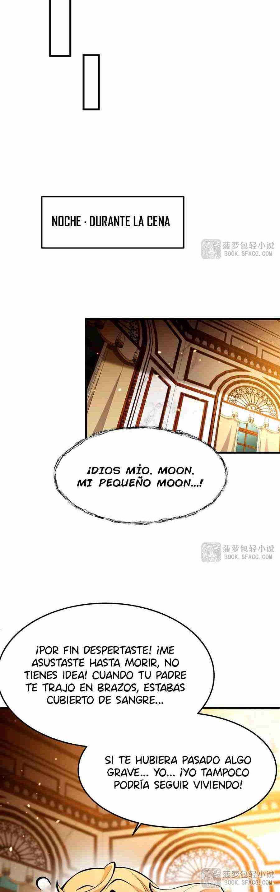 El villano rubio de la novela de la protagonista femenina quiere ser feliz capítulo 12 página 16