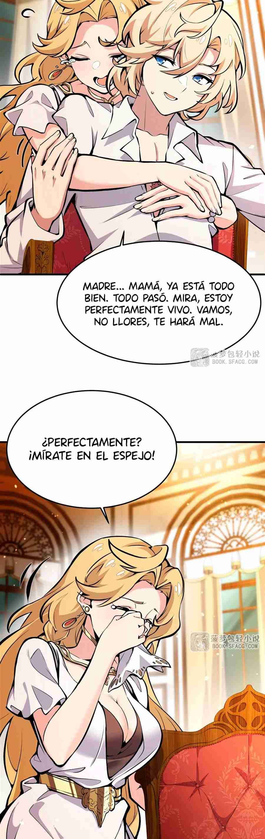 El villano rubio de la novela de la protagonista femenina quiere ser feliz capítulo 12 página 17
