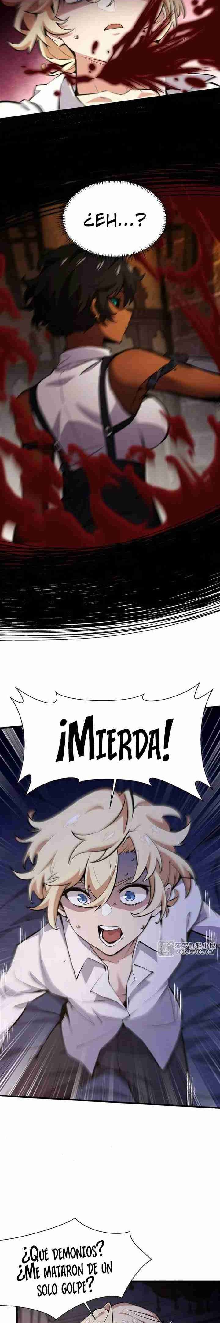 El villano rubio de la novela de la protagonista femenina quiere ser feliz capítulo 13 página 15