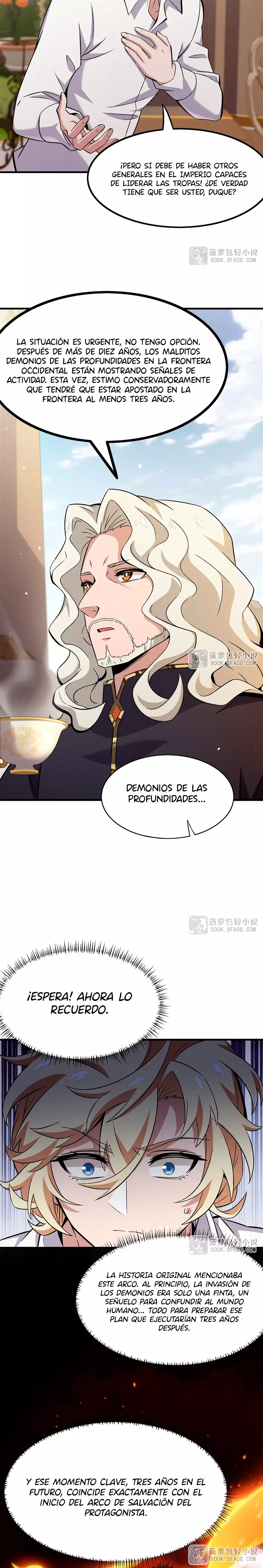 El villano rubio de la novela de la protagonista femenina quiere ser feliz capítulo 15 página 10