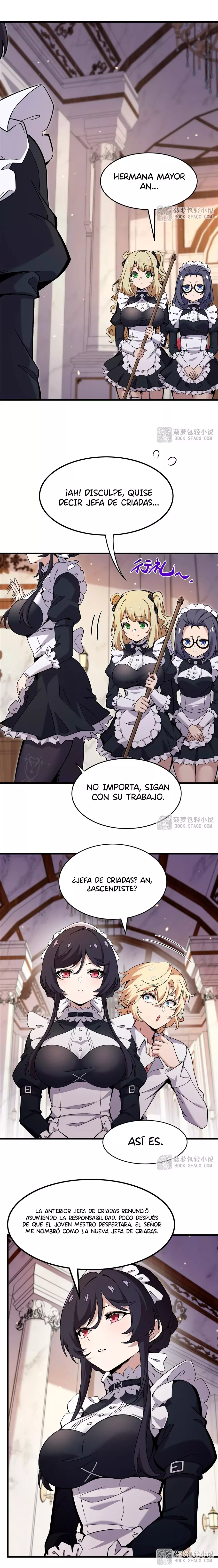 El villano rubio de la novela de la protagonista femenina quiere ser feliz capítulo 15 página 4