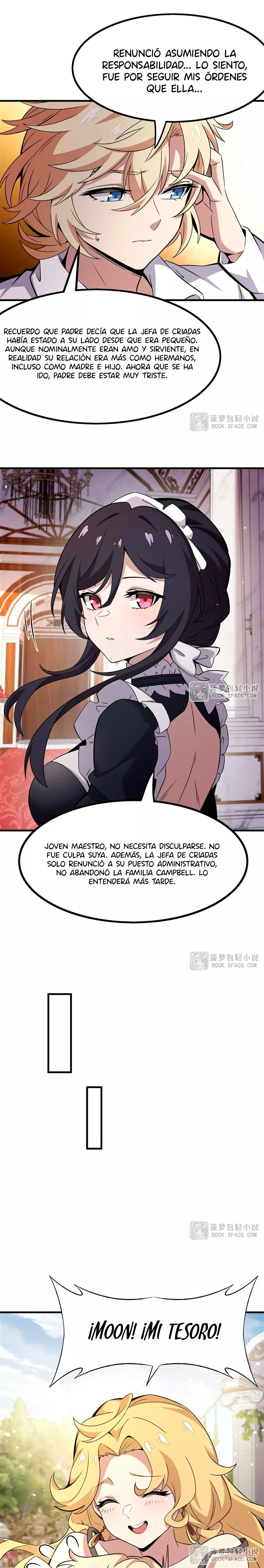 El villano rubio de la novela de la protagonista femenina quiere ser feliz capítulo 15 página 5