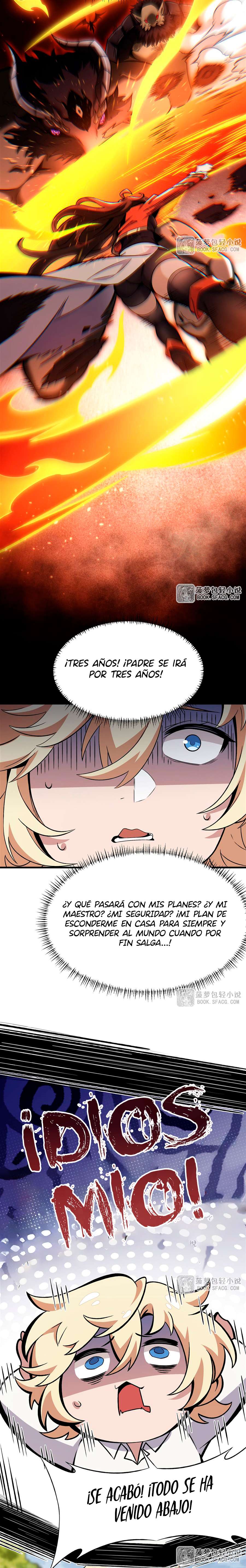 El villano rubio de la novela de la protagonista femenina quiere ser feliz capítulo 15 página 11