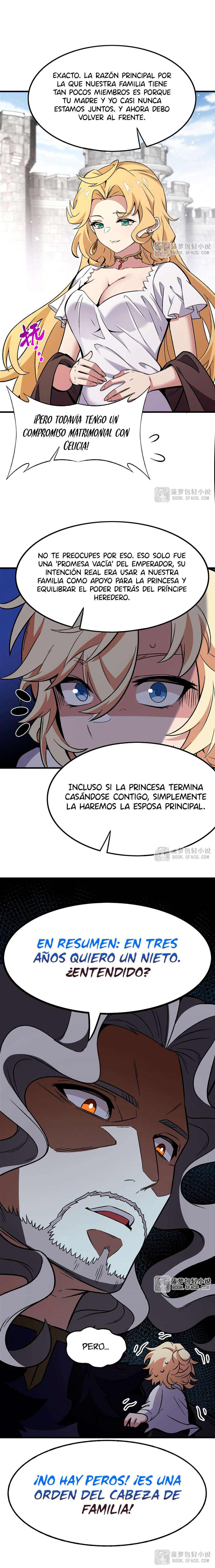 El villano rubio de la novela de la protagonista femenina quiere ser feliz capítulo 15 página 16