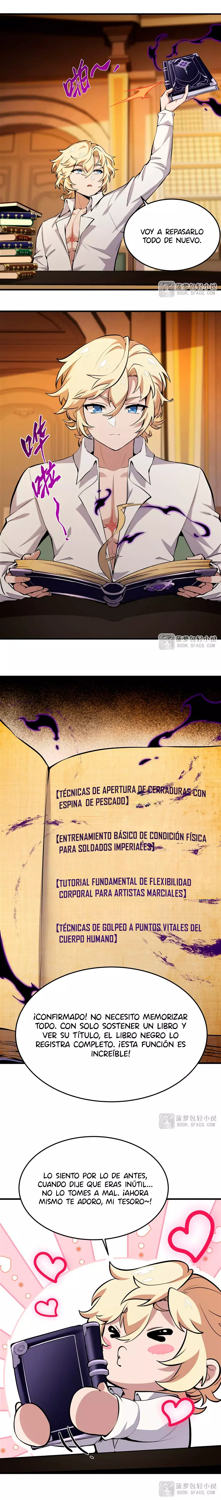 El villano rubio de la novela de la protagonista femenina quiere ser feliz capítulo 16 página 6