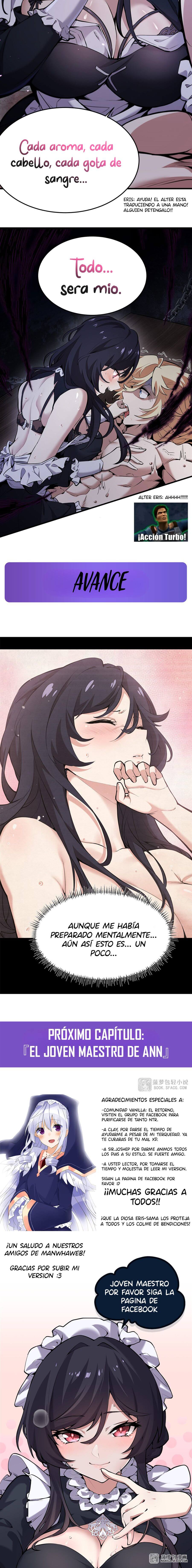 El villano rubio de la novela de la protagonista femenina quiere ser feliz capítulo 16 página 8