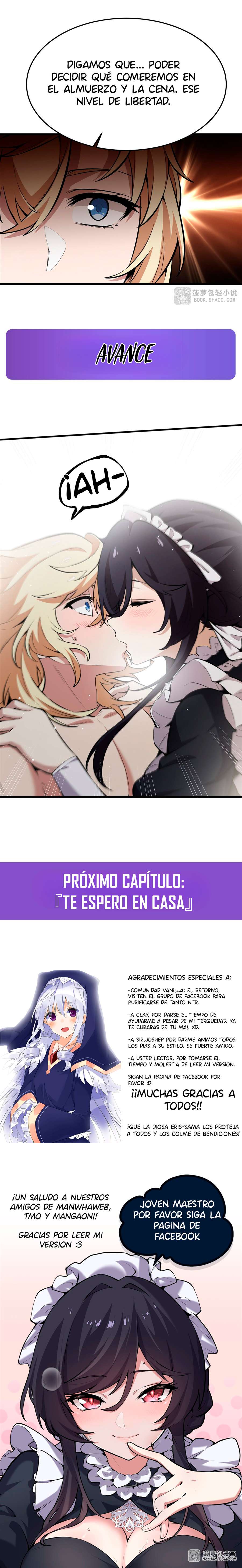 El villano rubio de la novela de la protagonista femenina quiere ser feliz capítulo 18 página 14