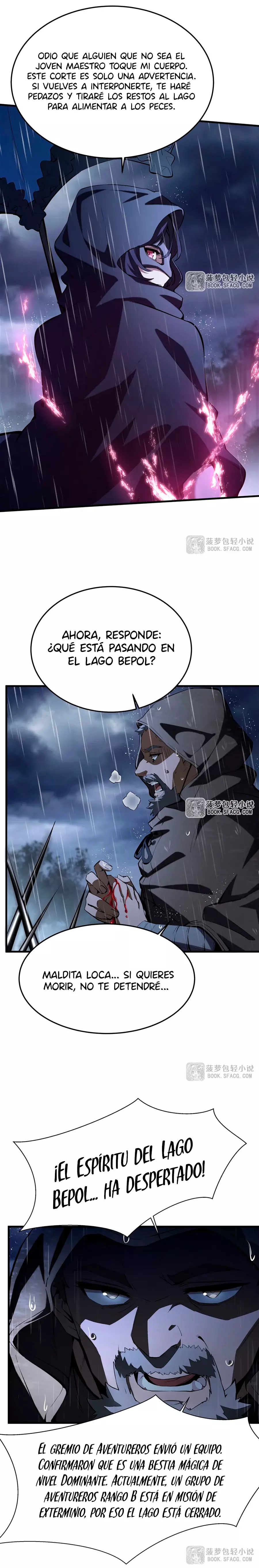 El villano rubio de la novela de la protagonista femenina quiere ser feliz capítulo 19 página 10
