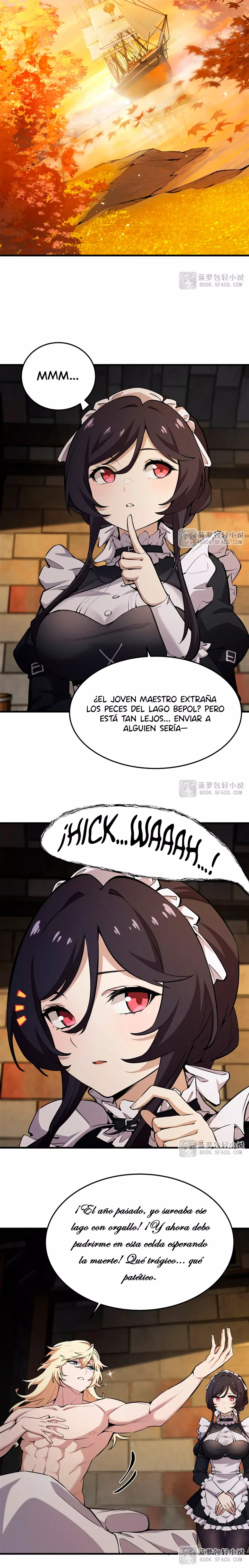 El villano rubio de la novela de la protagonista femenina quiere ser feliz capítulo 19 página 2