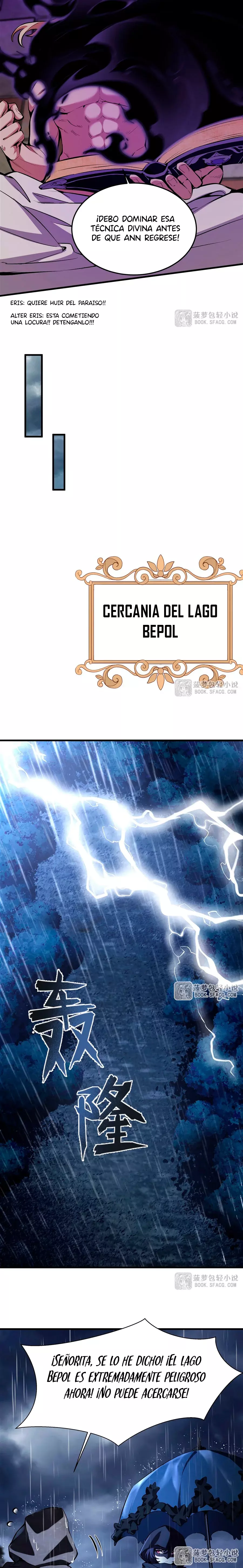 El villano rubio de la novela de la protagonista femenina quiere ser feliz capítulo 19 página 8