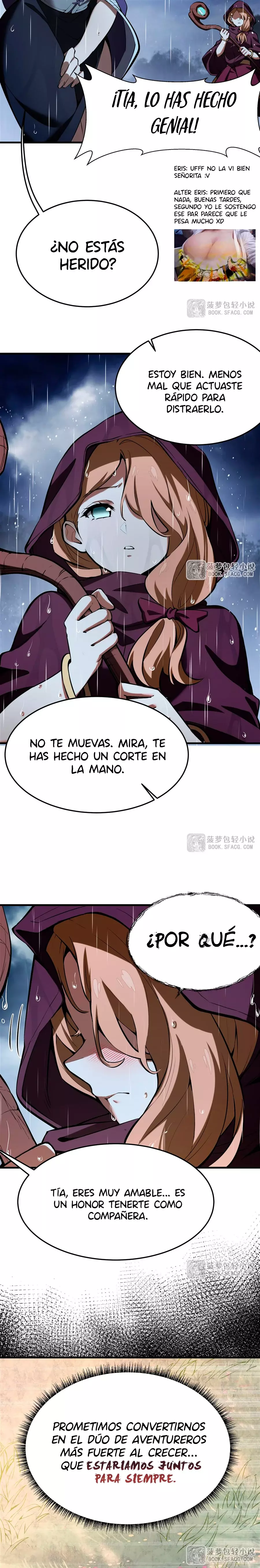 El villano rubio de la novela de la protagonista femenina quiere ser feliz capítulo 20 página 7