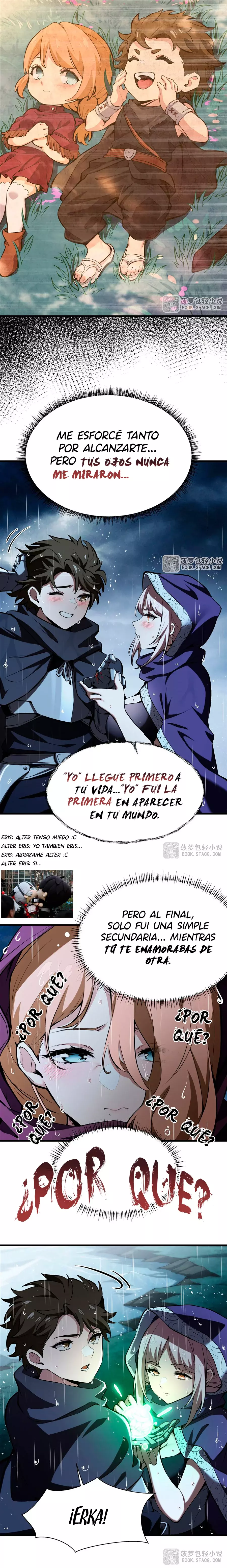 El villano rubio de la novela de la protagonista femenina quiere ser feliz capítulo 20 página 8