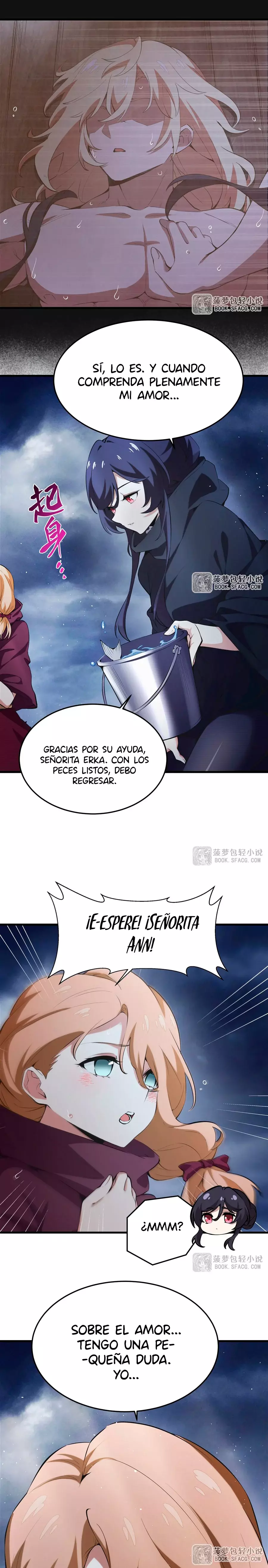El villano rubio de la novela de la protagonista femenina quiere ser feliz capítulo 21 página 12