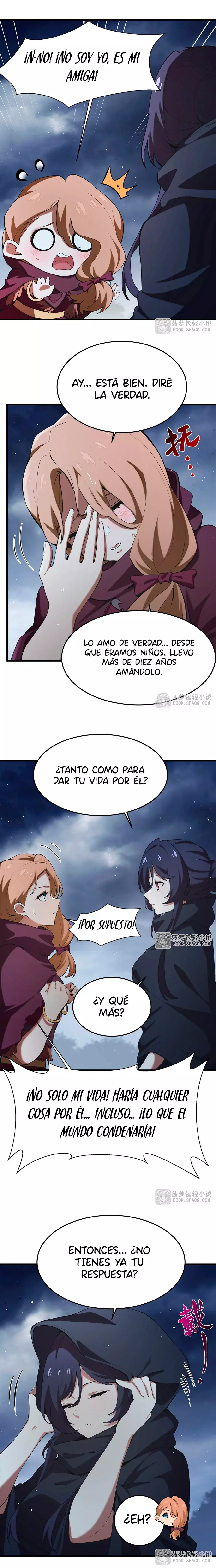 El villano rubio de la novela de la protagonista femenina quiere ser feliz capítulo 21 página 15