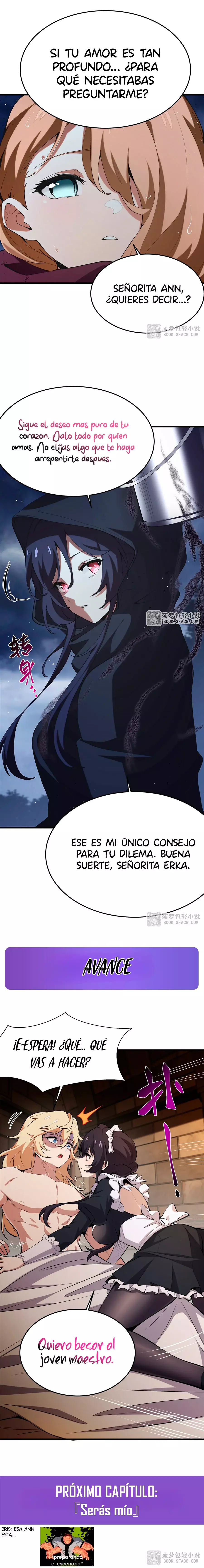 El villano rubio de la novela de la protagonista femenina quiere ser feliz capítulo 21 página 16