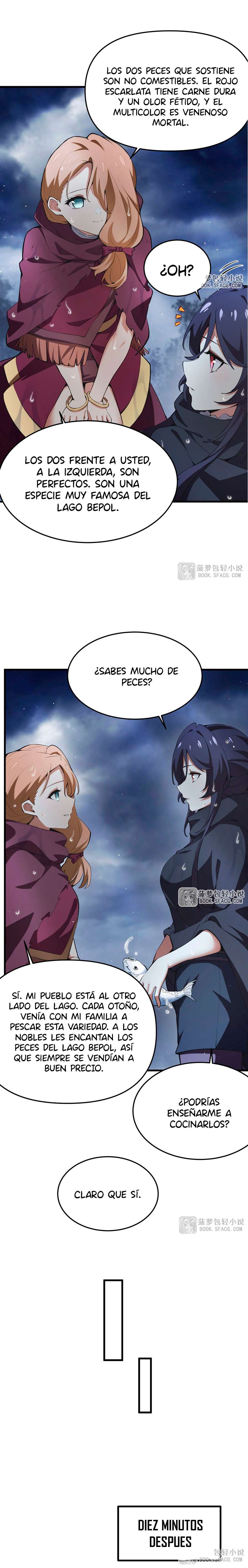 El villano rubio de la novela de la protagonista femenina quiere ser feliz capítulo 21 página 10