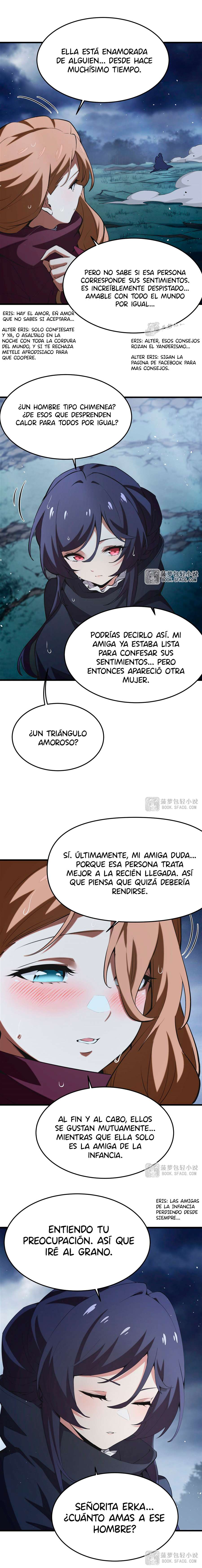 El villano rubio de la novela de la protagonista femenina quiere ser feliz capítulo 21 página 14