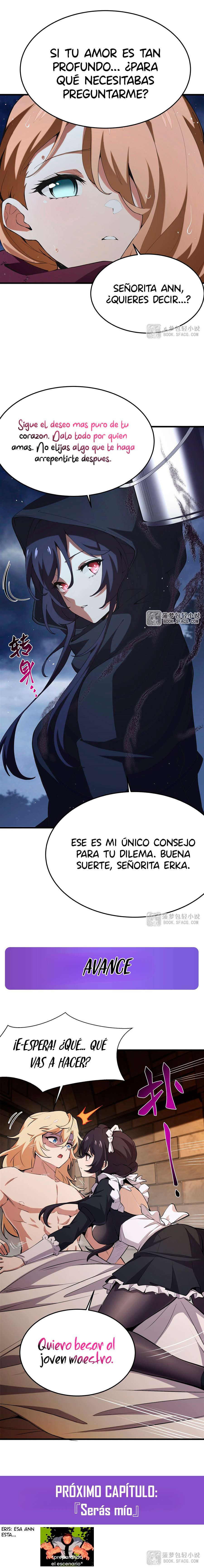El villano rubio de la novela de la protagonista femenina quiere ser feliz capítulo 21 página 16