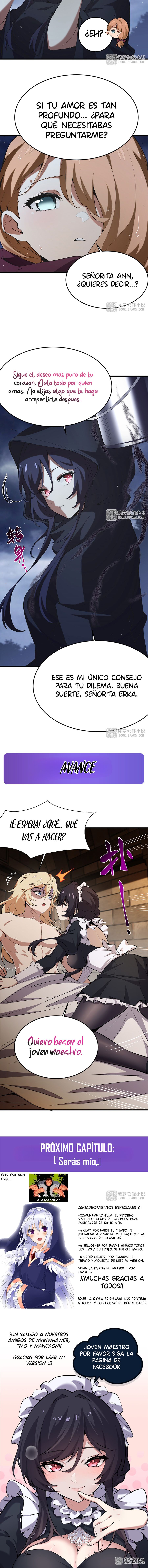 El villano rubio de la novela de la protagonista femenina quiere ser feliz capítulo 21 página 8