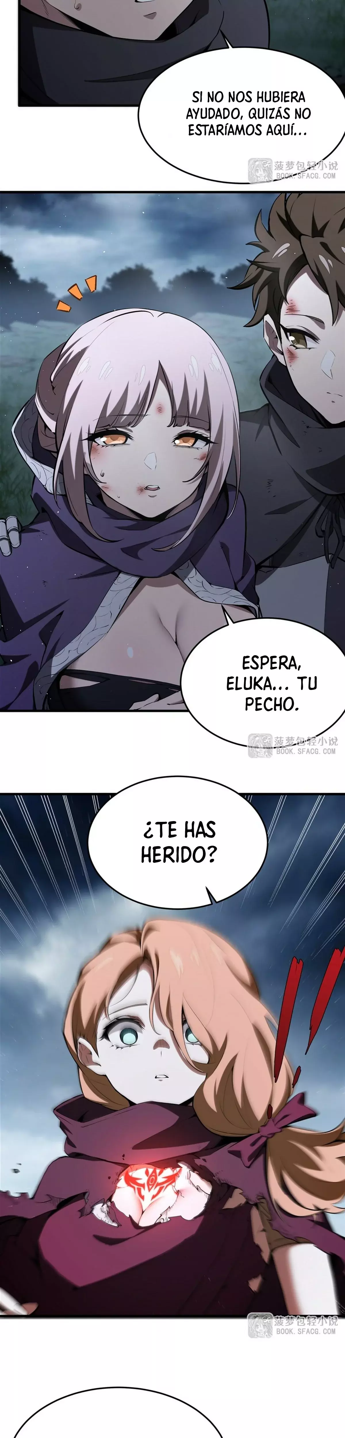 El villano rubio de la novela de la protagonista femenina quiere ser feliz capítulo 22 página 10