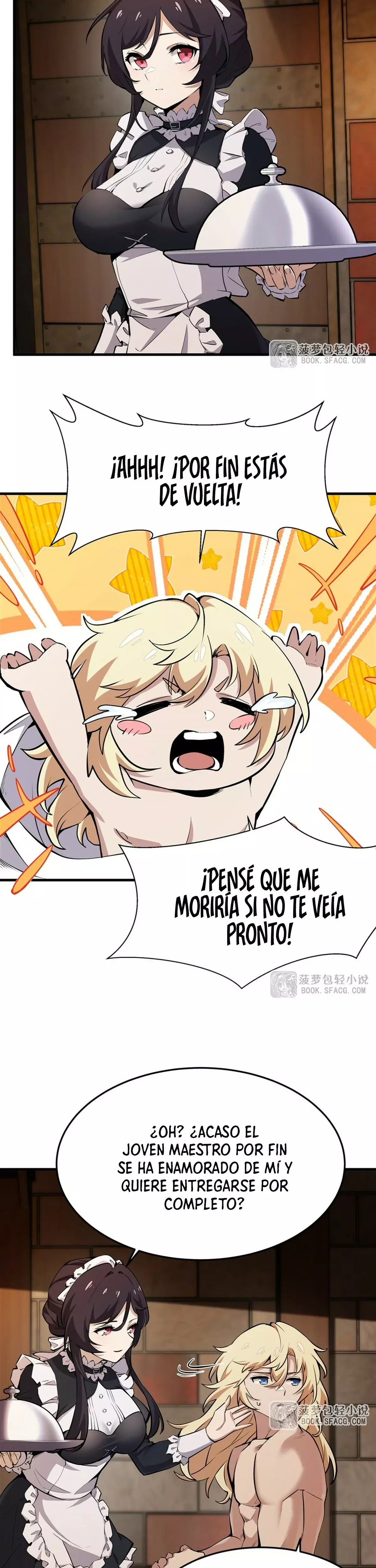 El villano rubio de la novela de la protagonista femenina quiere ser feliz capítulo 22 página 15