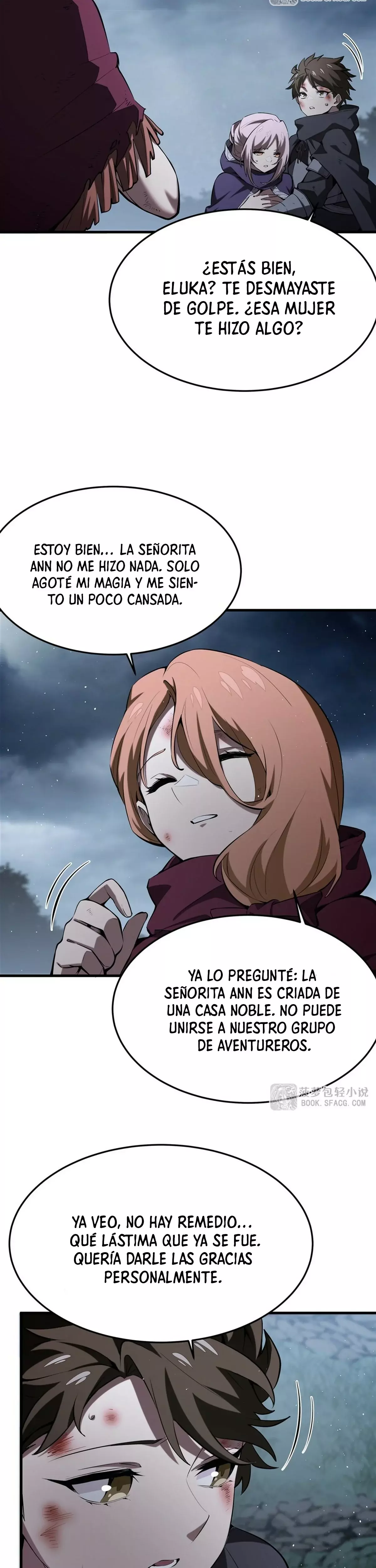 El villano rubio de la novela de la protagonista femenina quiere ser feliz capítulo 22 página 9