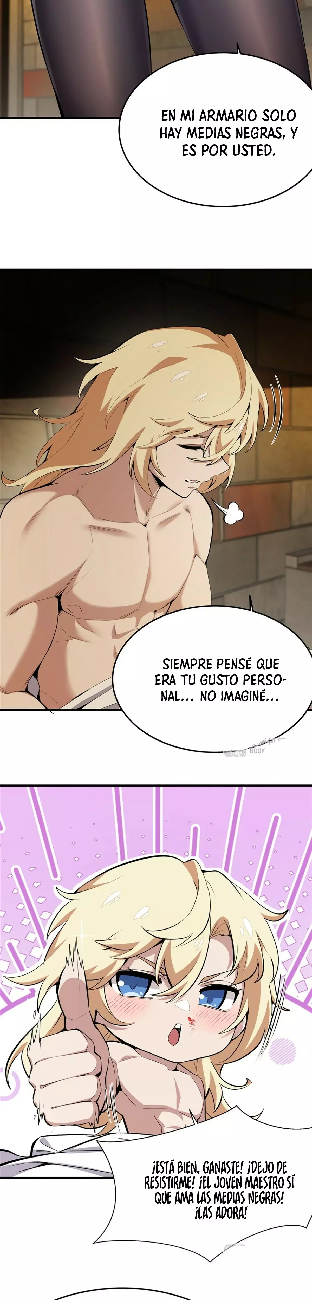 El villano rubio de la novela de la protagonista femenina quiere ser feliz capítulo 23 página 13