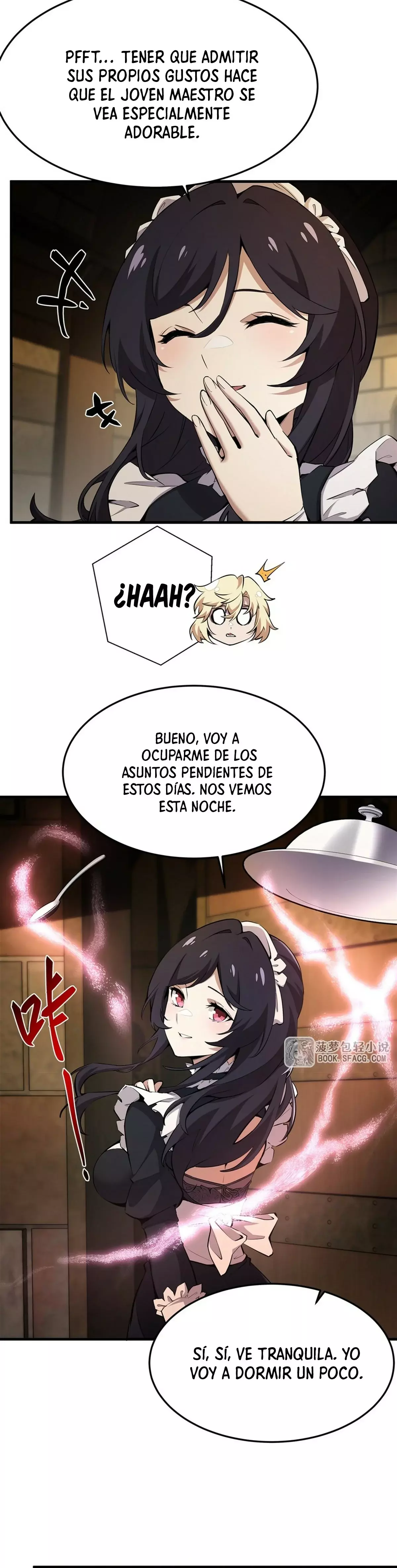 El villano rubio de la novela de la protagonista femenina quiere ser feliz capítulo 23 página 14
