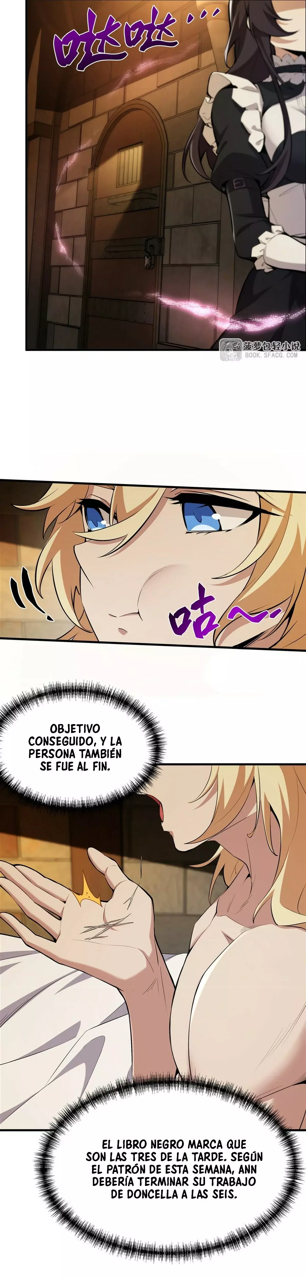El villano rubio de la novela de la protagonista femenina quiere ser feliz capítulo 23 página 15