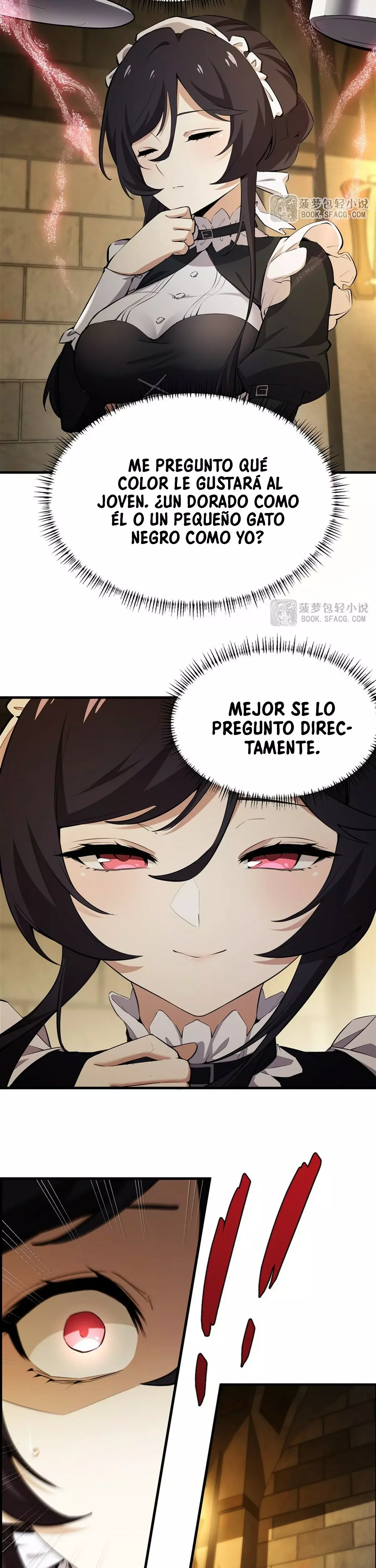 El villano rubio de la novela de la protagonista femenina quiere ser feliz capítulo 24 página 15