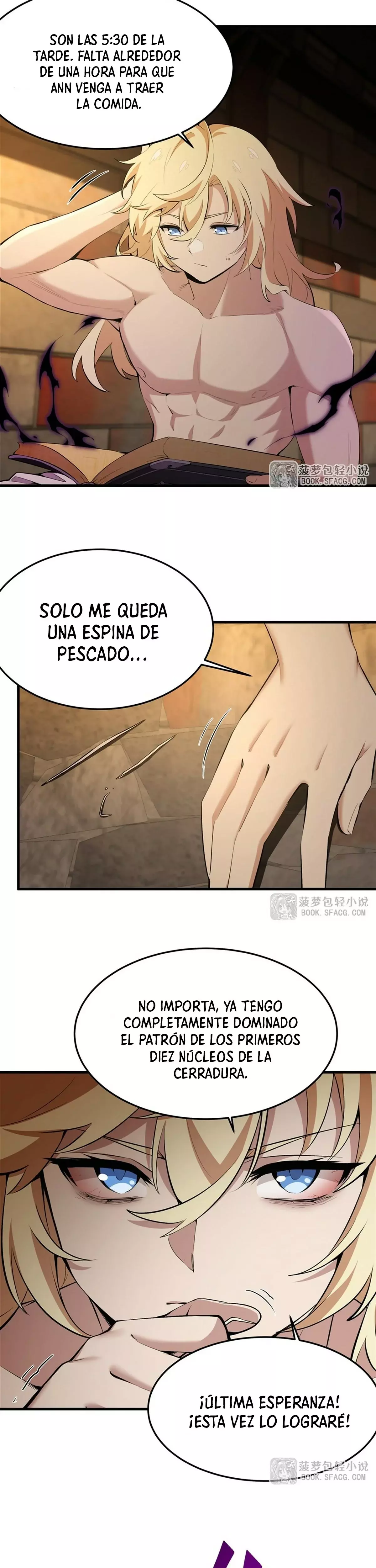 El villano rubio de la novela de la protagonista femenina quiere ser feliz capítulo 24 página 5