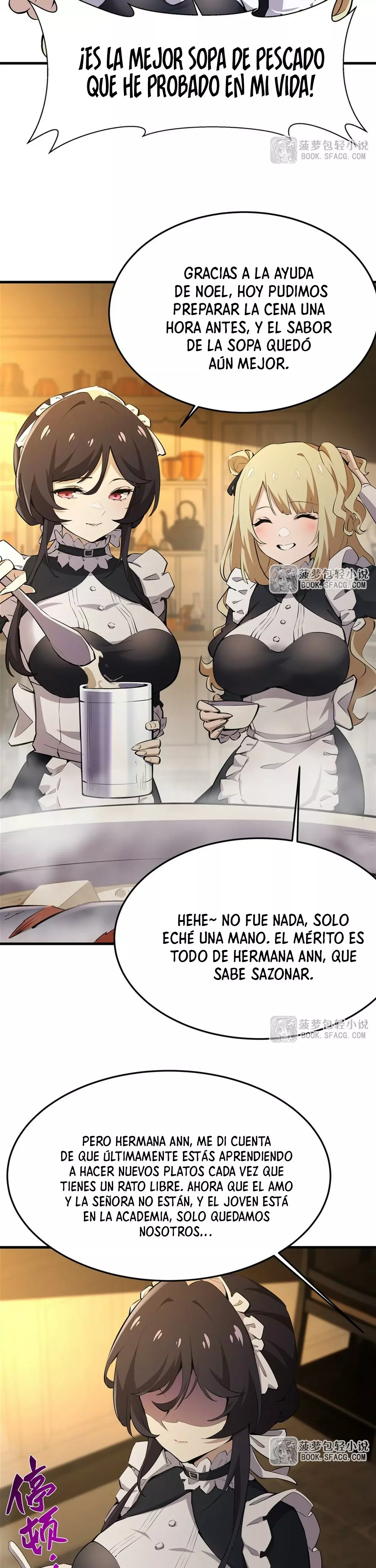 El villano rubio de la novela de la protagonista femenina quiere ser feliz capítulo 24 página 8