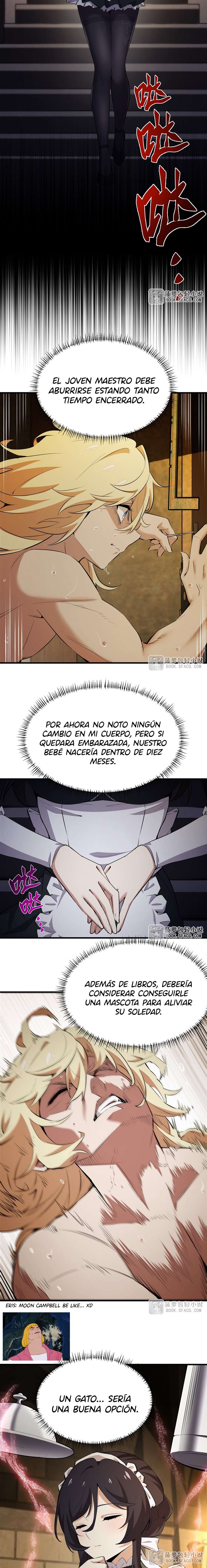 El villano rubio de la novela de la protagonista femenina quiere ser feliz capítulo 24 página 8