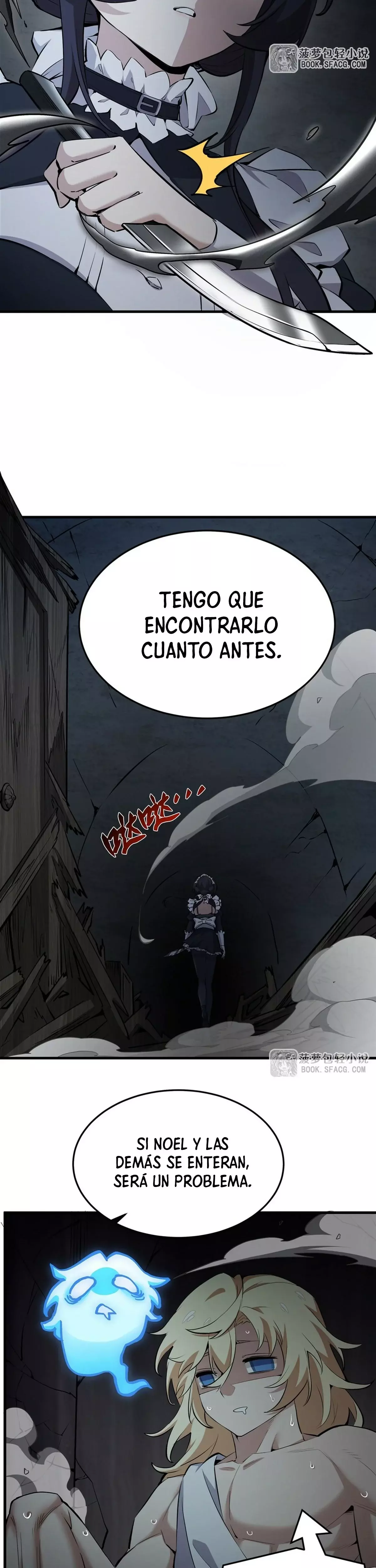 El villano rubio de la novela de la protagonista femenina quiere ser feliz capítulo 25 página 15