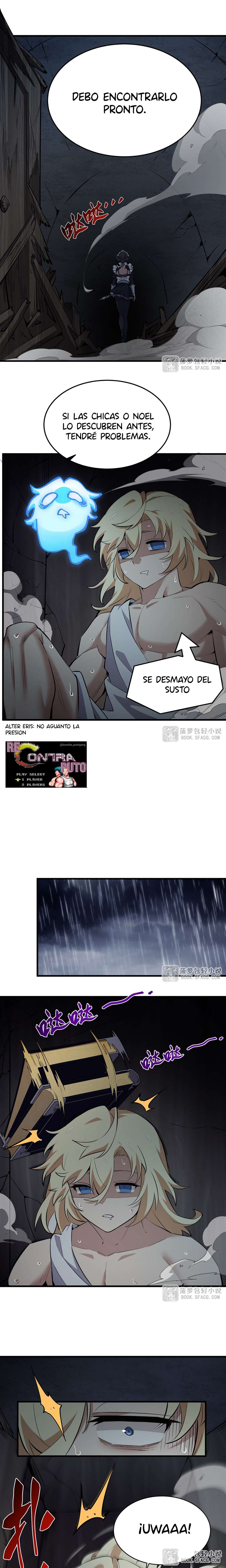 El villano rubio de la novela de la protagonista femenina quiere ser feliz capítulo 25 página 10