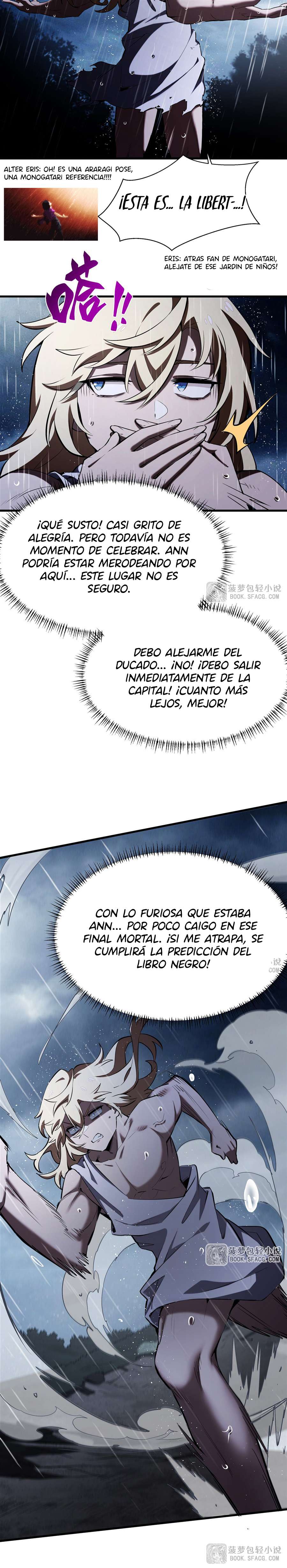 El villano rubio de la novela de la protagonista femenina quiere ser feliz capítulo 25 página 13