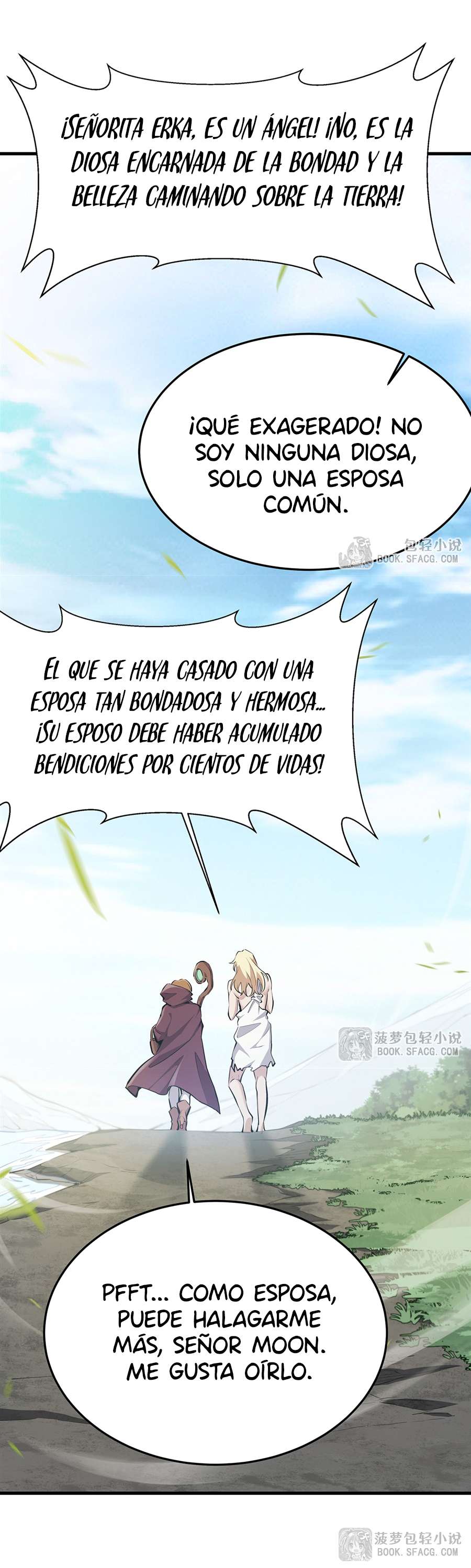 El villano rubio de la novela de la protagonista femenina quiere ser feliz capítulo 26 página 14