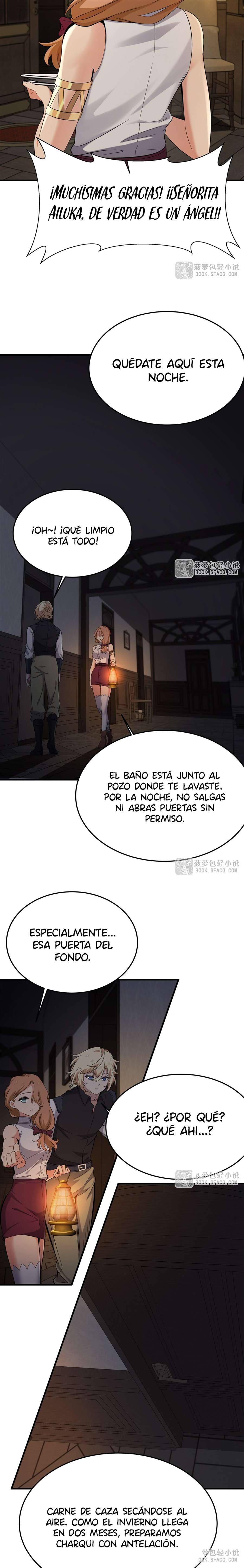 El villano rubio de la novela de la protagonista femenina quiere ser feliz capítulo 27 página 12