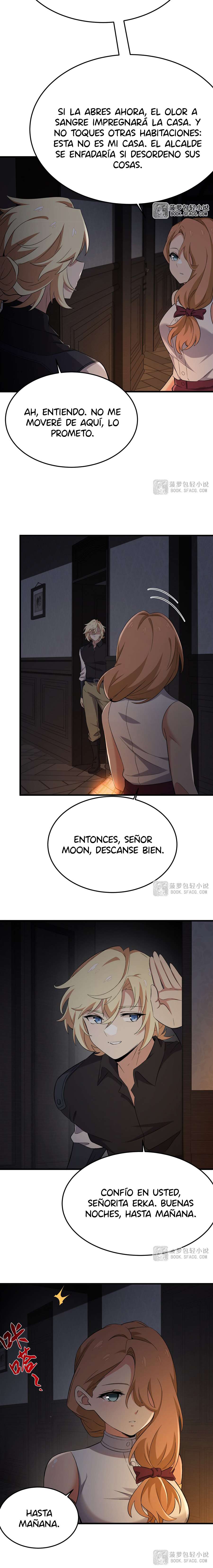 El villano rubio de la novela de la protagonista femenina quiere ser feliz capítulo 27 página 13