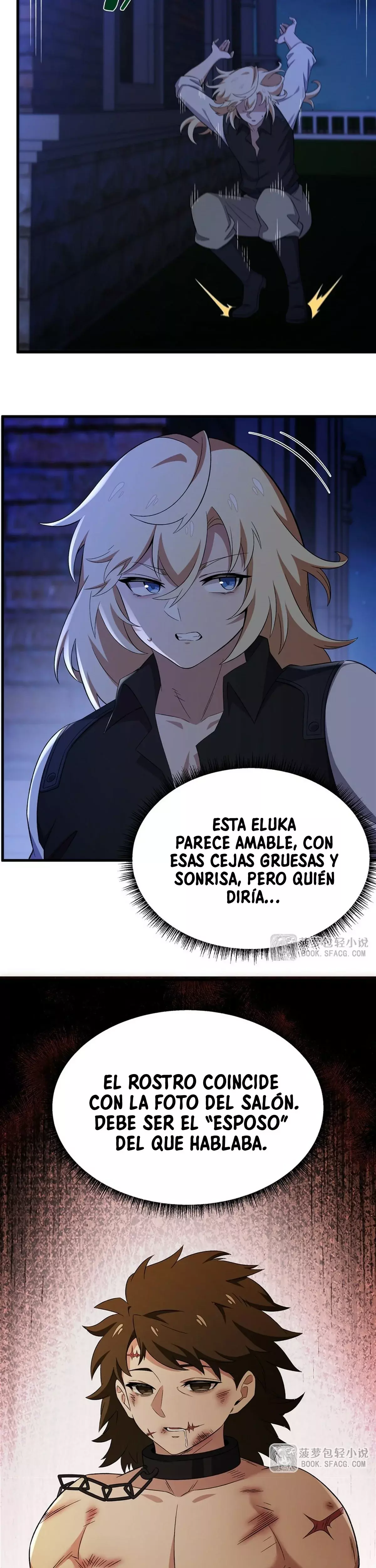 El villano rubio de la novela de la protagonista femenina quiere ser feliz capítulo 28 página 16
