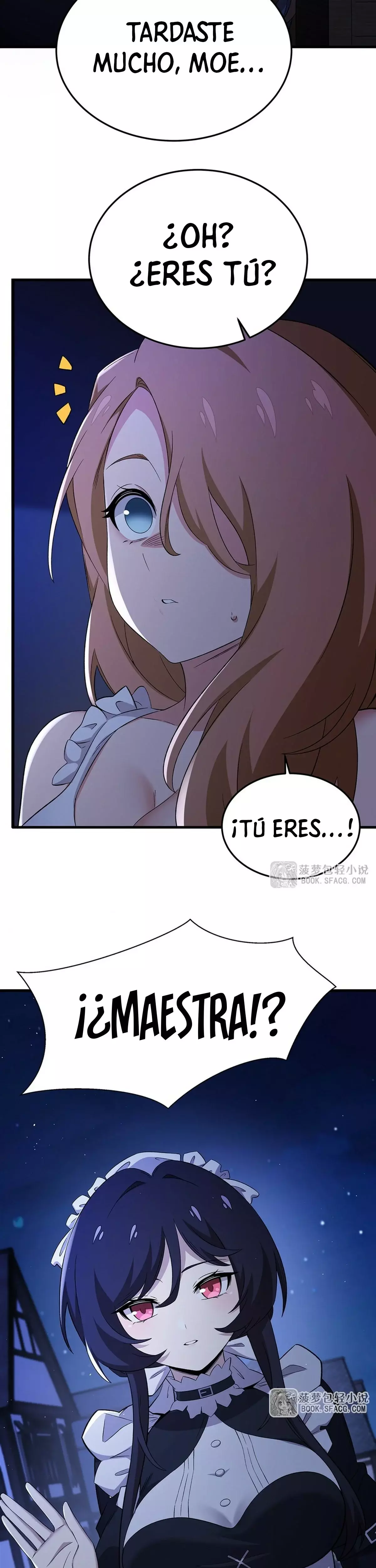 El villano rubio de la novela de la protagonista femenina quiere ser feliz capítulo 28 página 21