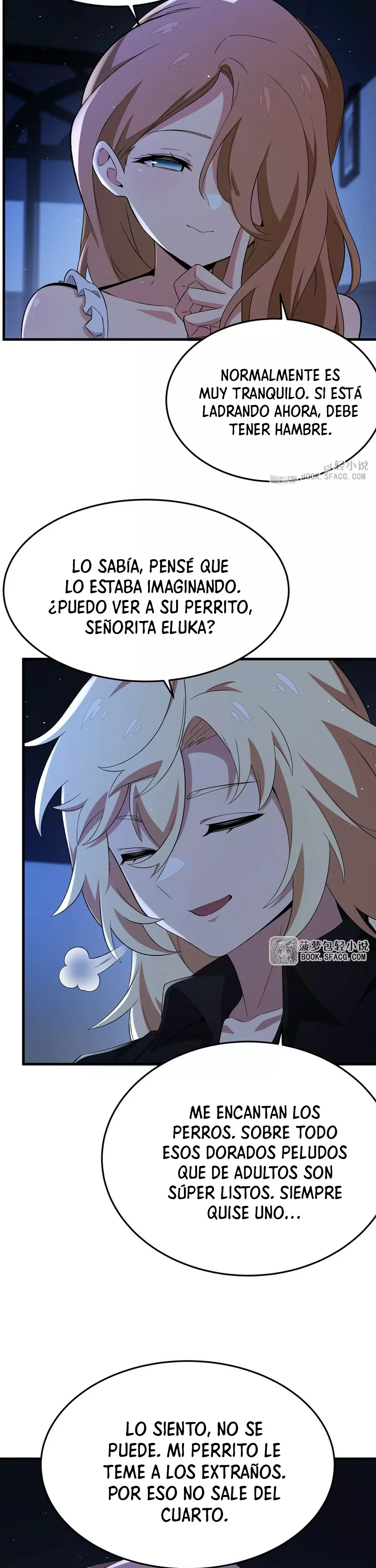El villano rubio de la novela de la protagonista femenina quiere ser feliz capítulo 28 página 7