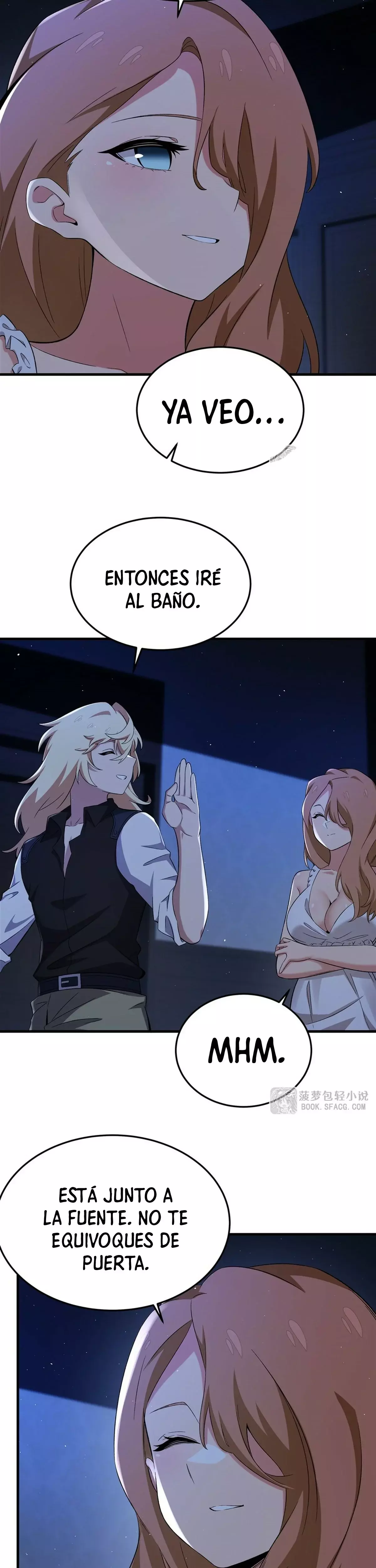 El villano rubio de la novela de la protagonista femenina quiere ser feliz capítulo 28 página 8