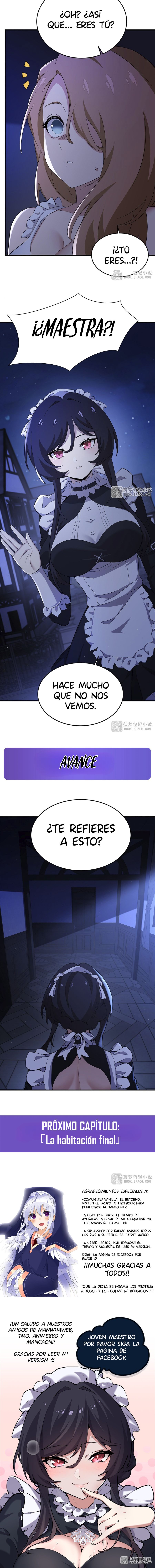 El villano rubio de la novela de la protagonista femenina quiere ser feliz capítulo 28 página 7