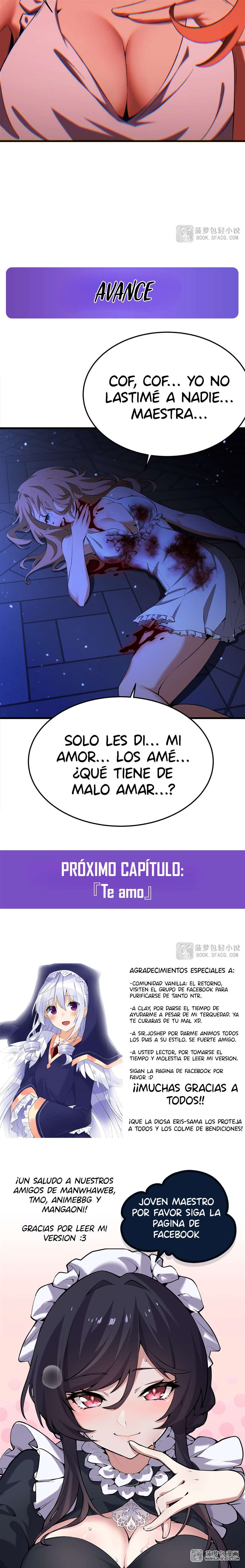El villano rubio de la novela de la protagonista femenina quiere ser feliz capítulo 29 página 14