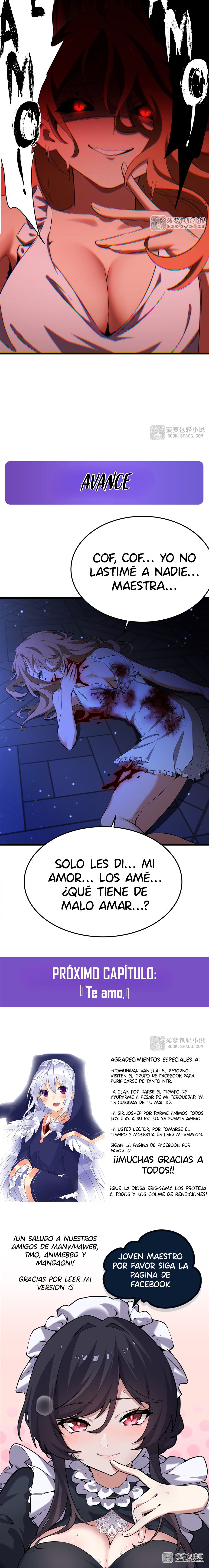 El villano rubio de la novela de la protagonista femenina quiere ser feliz capítulo 29 página 8